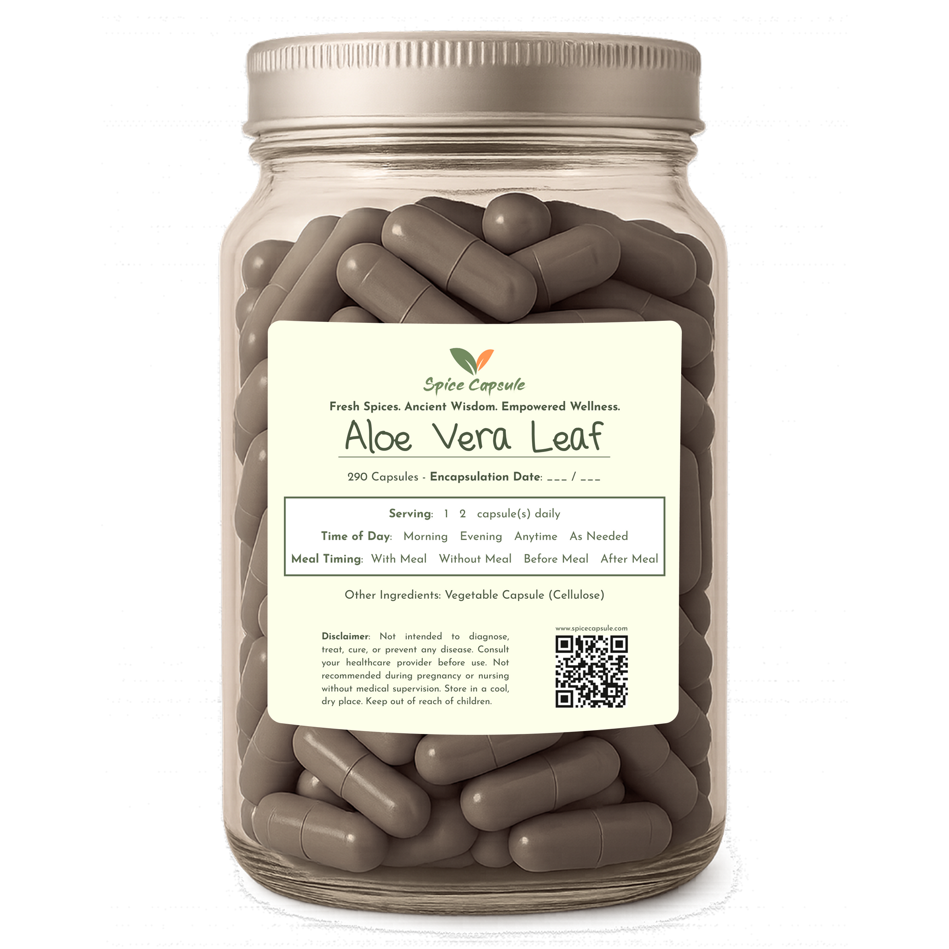 Aloe Vera Leaf Capsules