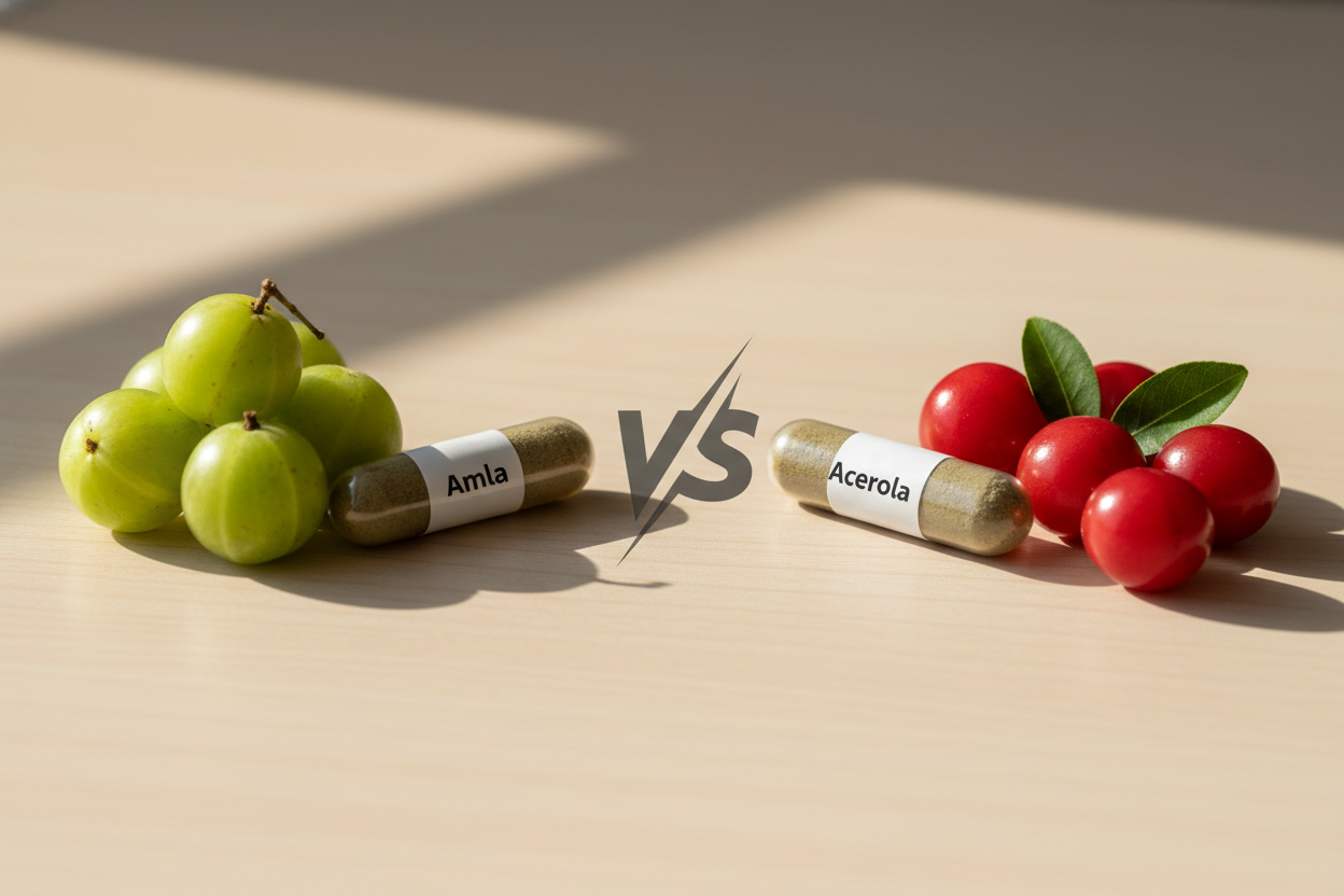 The Vitamin C Debate: Amla vs. Acerola
