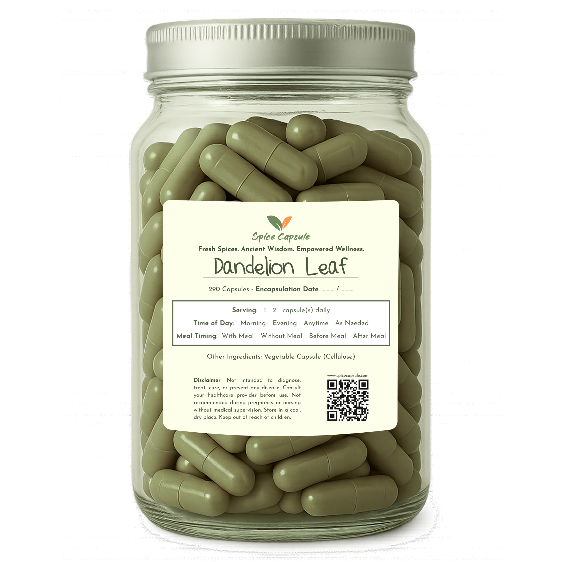 Dandelion Leaf Capsules