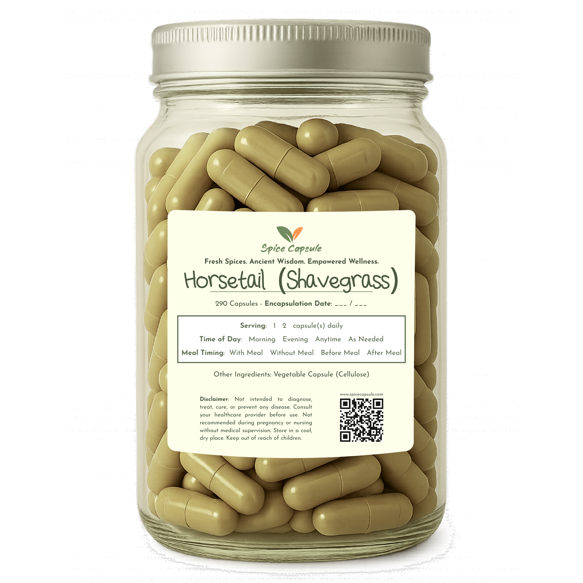 Horsetail (Shavegrass) Capsules