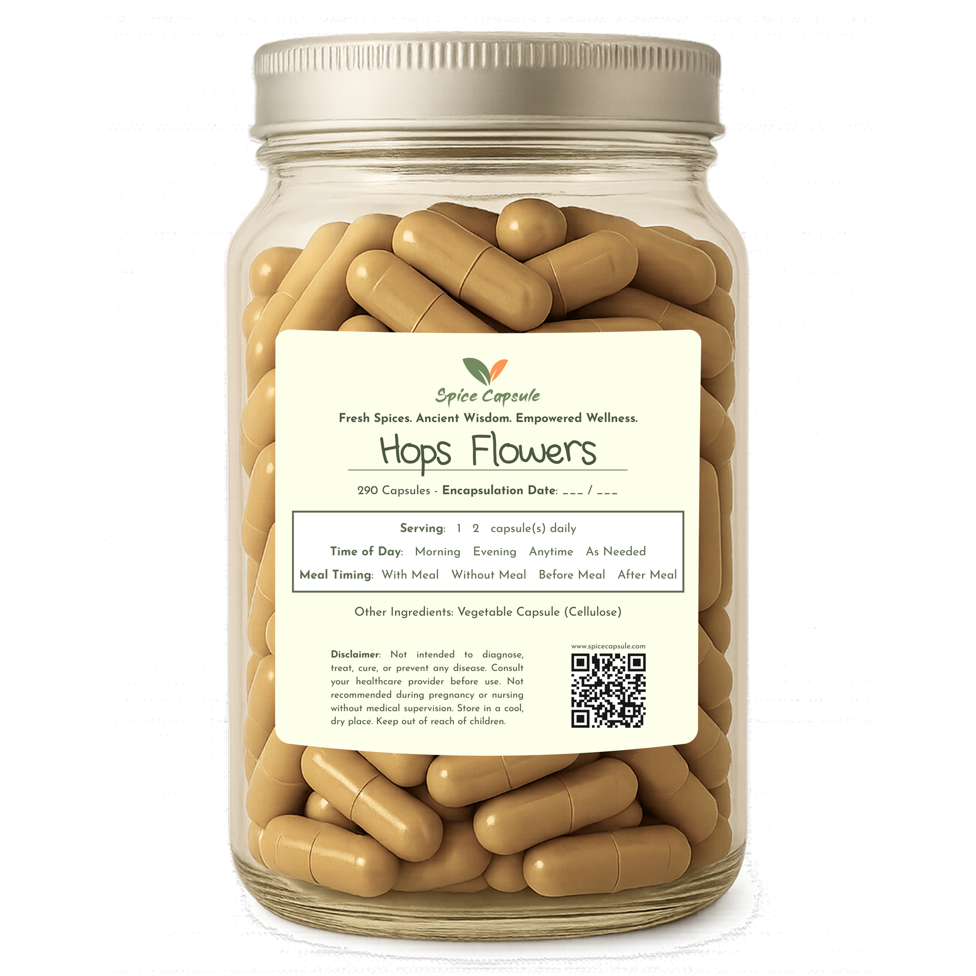 Hops Flowers Capsules
