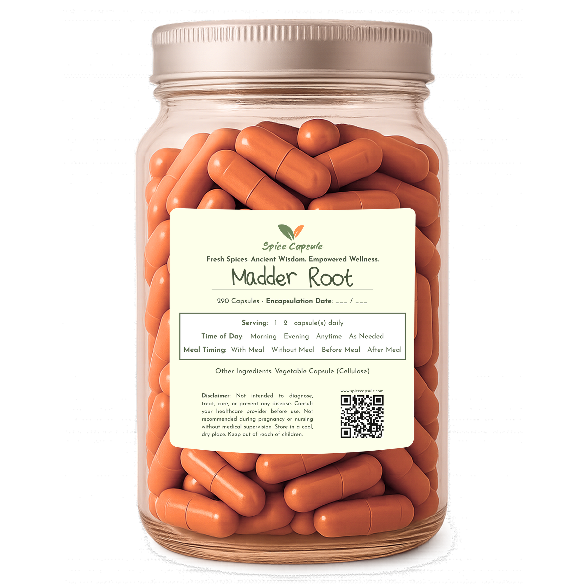 Madder Root Capsules