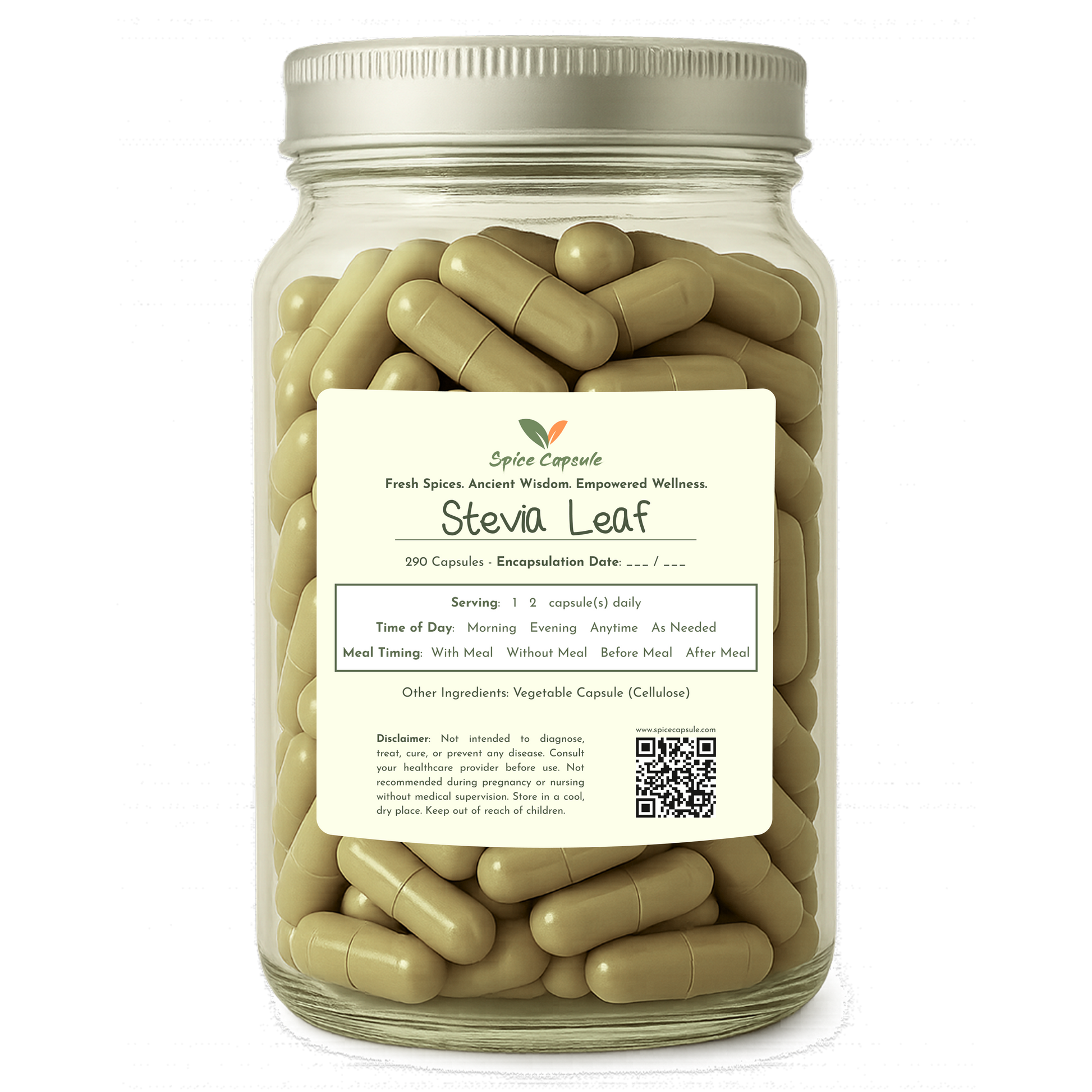 Stevia Leaf Capsules