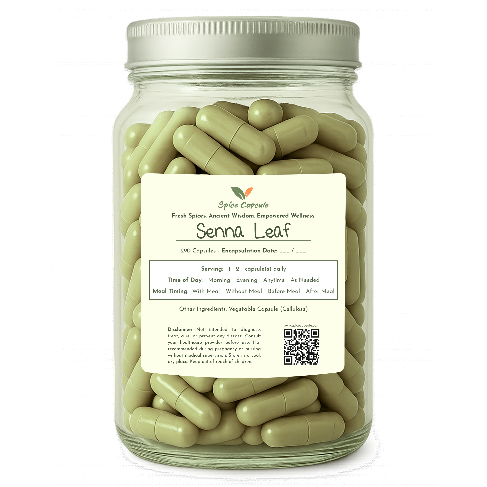Senna Leaf Capsules