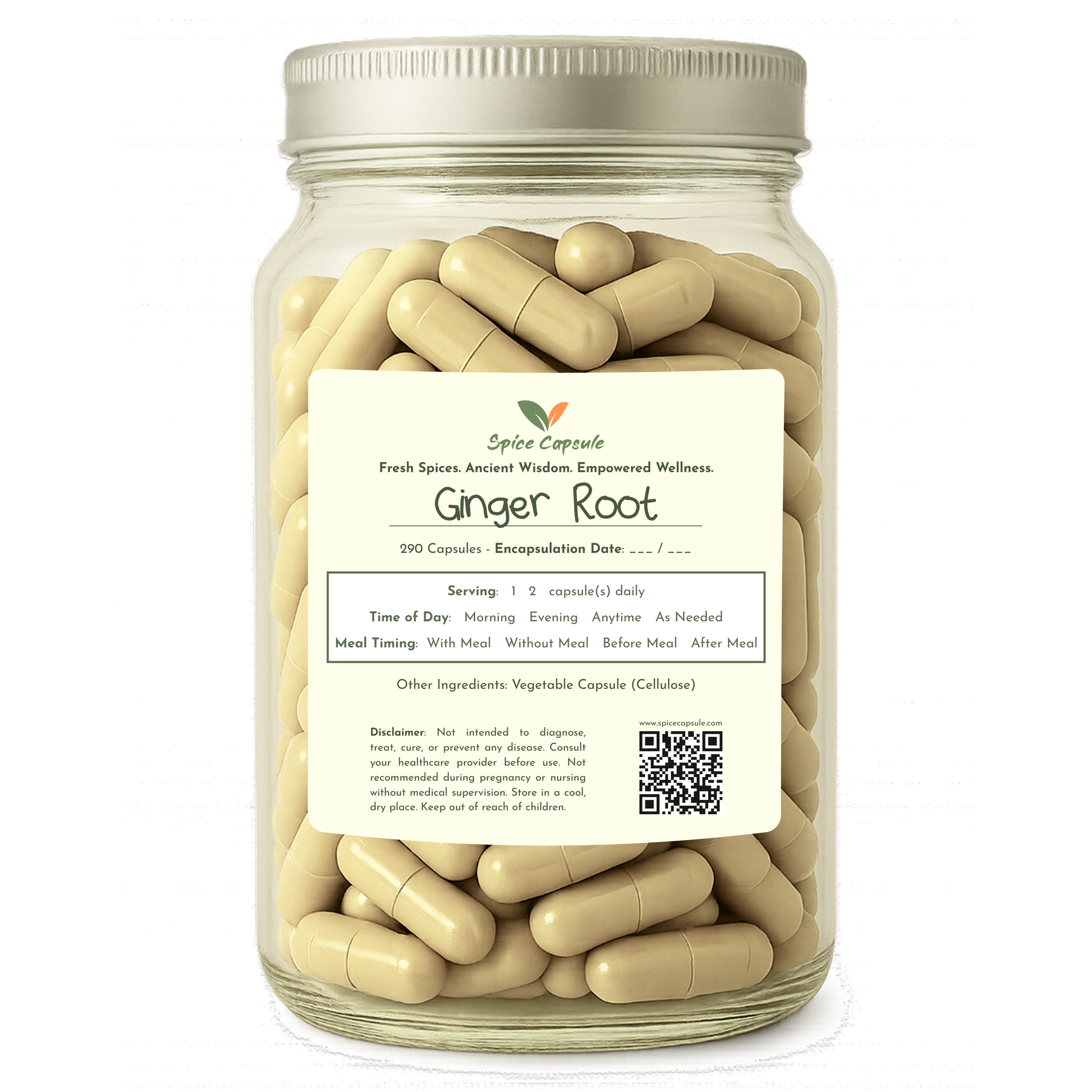 Ginger Root Capsules