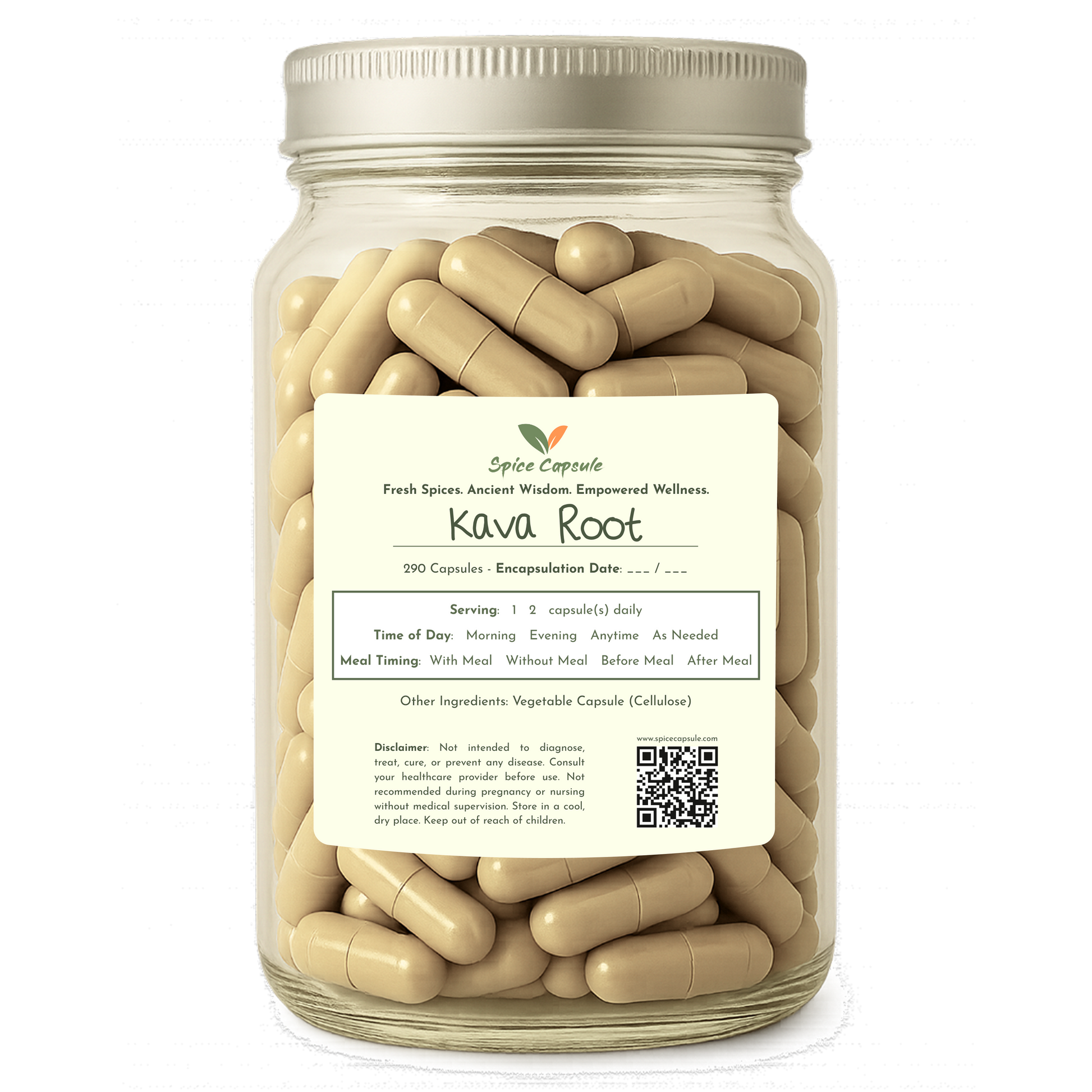 Kava Kava Root Capsules