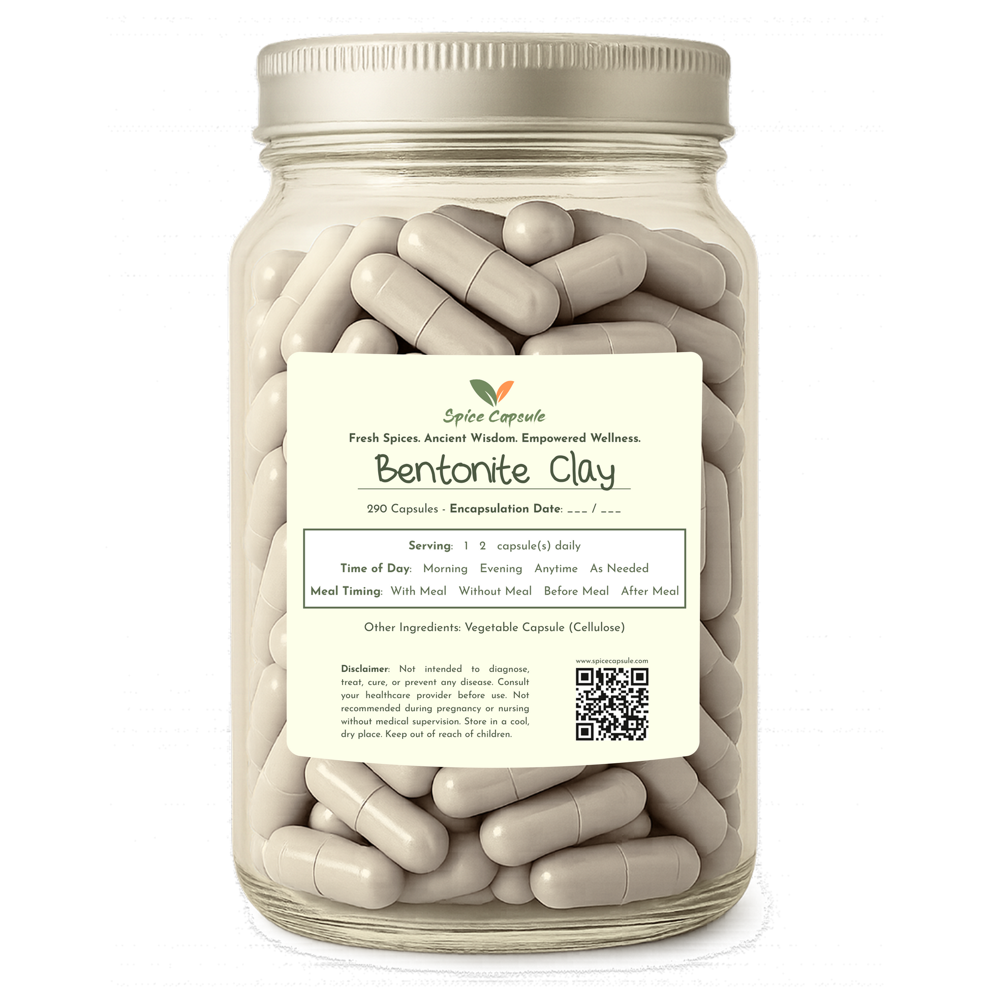 Bentonite Clay Capsules