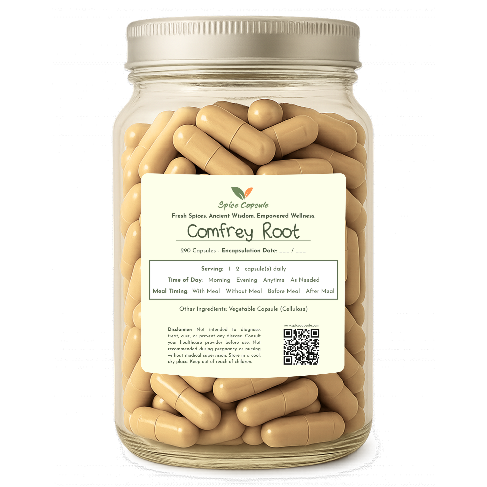 Comfrey Root Capsules