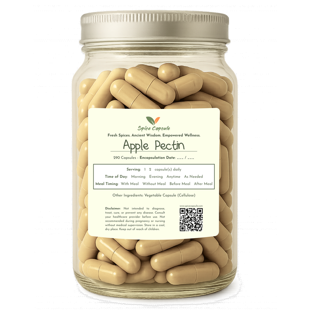Apple Pectin (Fiber) Capsules
