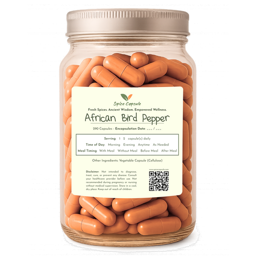 African Bird Pepper Capsules