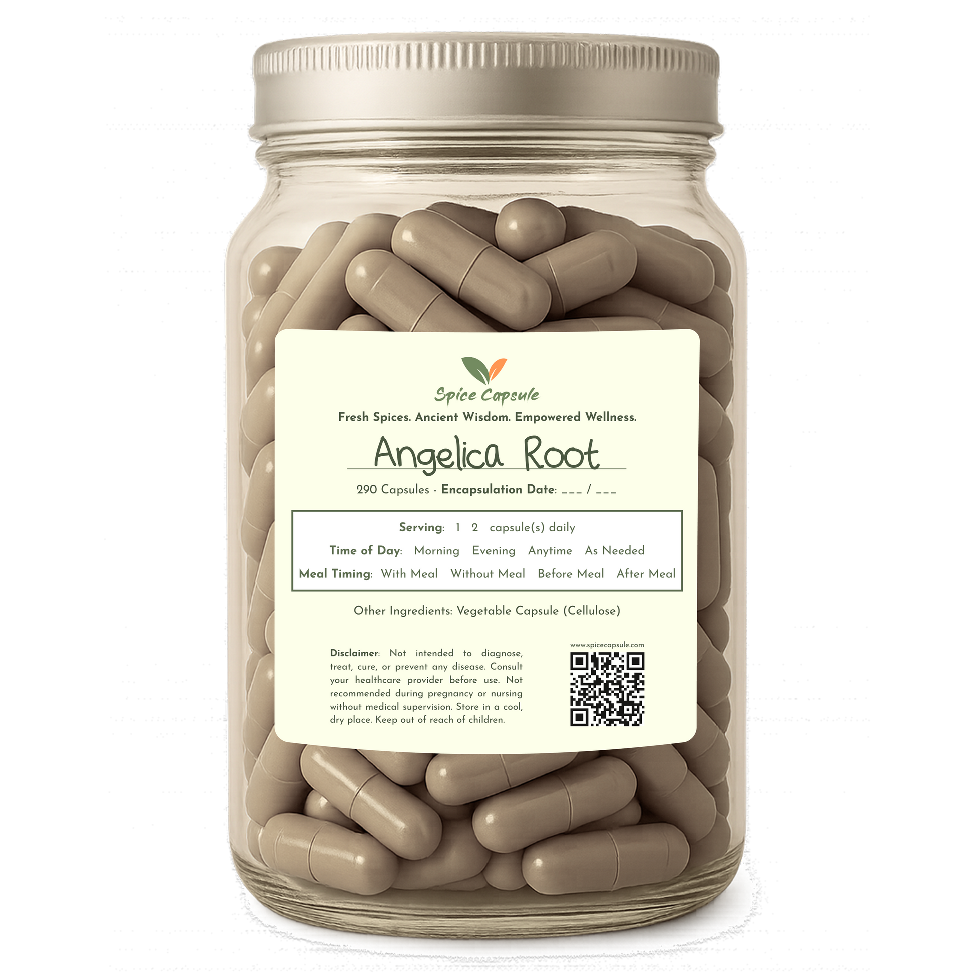 Angelica Root Capsules